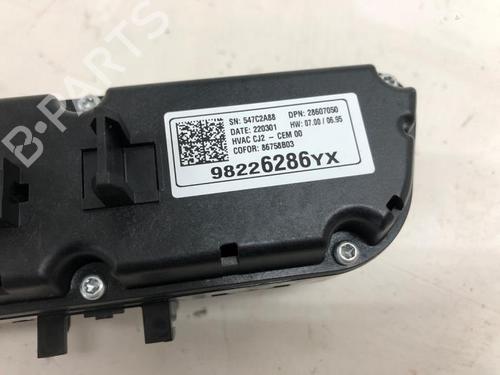 Climate control OPEL CROSSLAND X / CROSSLAND (P17, P2QO) 1.2 (75) | BP28041146I5 