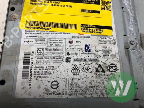 Control unit MERCEDES-BENZ GLC (X253) AMG 43 4-matic (253.964) | BP31319609M11 