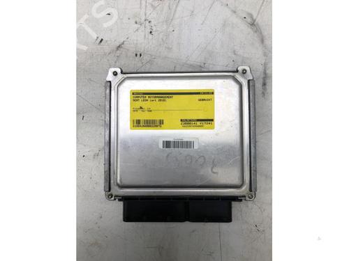Used Engine control unit (ECU) SEAT LEON (5F1) 1.6 TDI (115 hp) 16028935