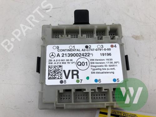 Used Electronic module MERCEDES-BENZ E-CLASS T-Model (S213) E 200 (213.242) (184 hp) 31930210