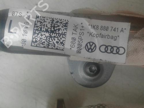 Left curtain airbag VW SCIROCCO III (137, 138) 2.0 TDI | BP14573460C11 