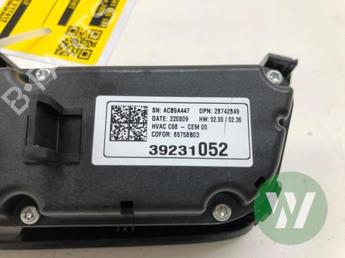 Climate control OPEL CORSA F (P2JO) 1.2 (68) | BP36342395I5 - Image 2