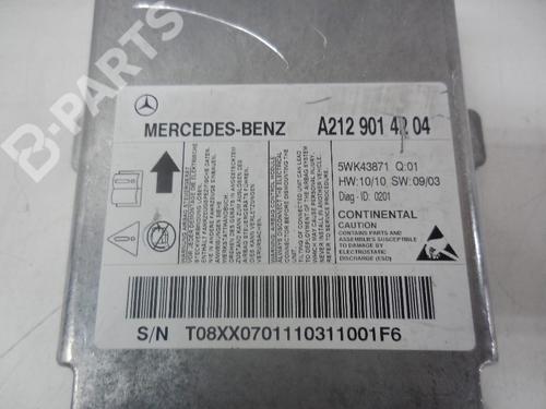 ECU airbags MERCEDES-BENZ E-CLASS (W212) E 220 CDI / BlueTEC (212.001, 212.002) | BP4772741M53 