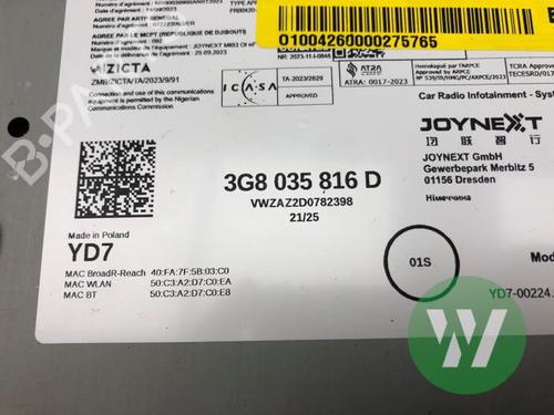 Control unit VW T-ROC (A11, D11) 1.5 TSI | BP39452048M11 - Image 2