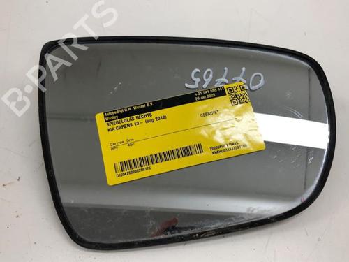 Used Right mirror glass KIA CARENS IV 1.6 GDi (135 hp) 30126475