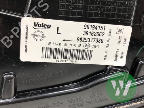 Left taillight OPEL CORSA F (P2JO) 1.2 (68) | BP32974659C34 - Image 3