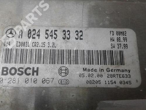 Engine control unit (ECU) MERCEDES-BENZ S-CLASS (W220, V220) S 320 CDI (220.026, 220.126) | BP6794232M57 