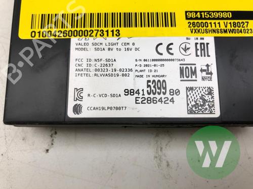 Lights ECU OPEL MOKKA 1.2 (76) | BP37426505M55 - Image 2