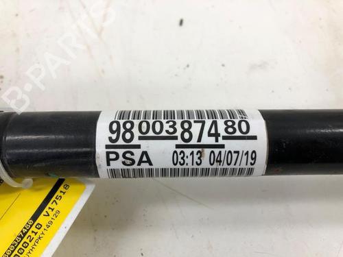 Right front driveshaft PEUGEOT 2008 I (CU_) 1.5 BlueHDI 100 | BP29394862M39 