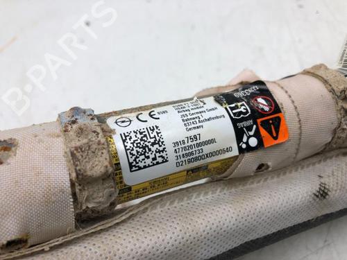 Right curtain airbag OPEL ASTRA K (B16) 1.6 CDTi (68) | BP14577390C12 