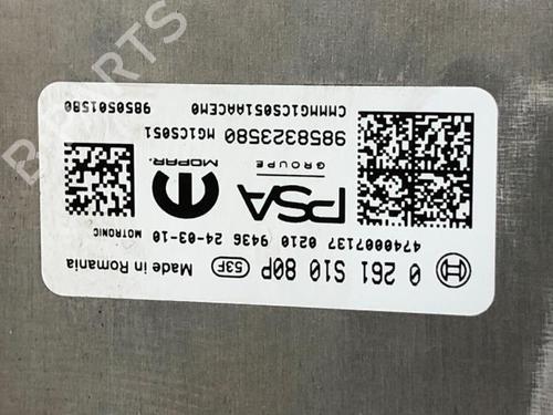 Engine control unit (ECU) OPEL MOKKA 1.2 (76) | BP39913854M57 - Image 3