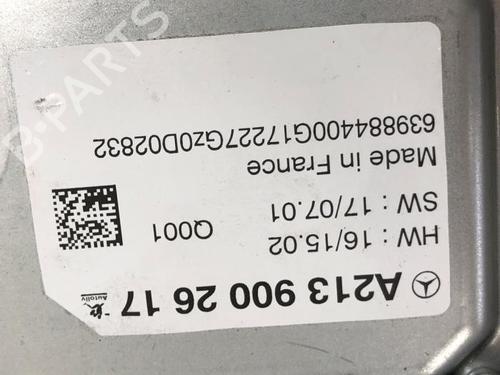 Electronic module MERCEDES-BENZ S-CLASS (W222, V222, X222) S 400 d 4-matic (222.035, 222.135) | BP26541103M83 