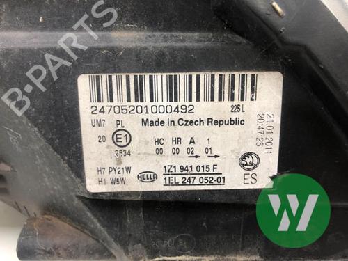 Left headlight SKODA OCTAVIA II Combi (1Z5) 1.4 TSI | BP37228144C28 - Image 5
