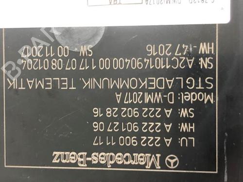 Control unit MERCEDES-BENZ S-CLASS (W222, V222, X222) S 400 d 4-matic (222.035, 222.135) | BP26525104M11 