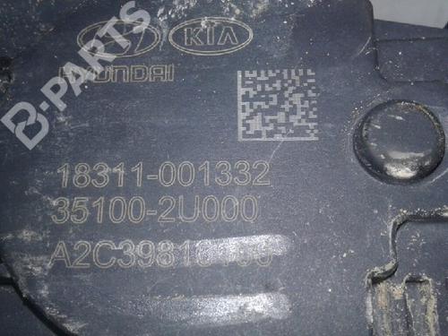 Throttle body KIA SPORTAGE IV (QL, QLE) 1.6 CRDi | BP9102867M82 