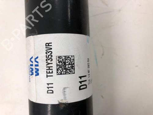 Right front driveshaft KIA SPORTAGE IV (QL, QLE) 1.6 GDI | BP29877443M39