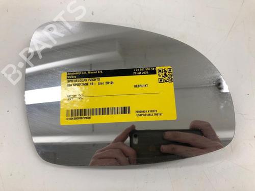 Used Right mirror glass KIA SPORTAGE IV (QL, QLE) 2.0 CRDi AWD (185 hp) 29848750