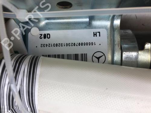 Used Left curtain airbag MERCEDES-BENZ M-CLASS (W166) ML 350 BlueTEC 4-matic (166.024, 166.023) (258 hp) 14578781