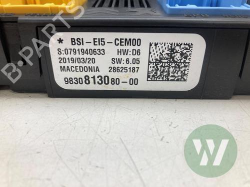 Used Fuse box Fuse box OPEL GRANDLAND / GRANDLAND X (A18, P1UO) 1.2 (75) (131 hp) 36393755 36393755