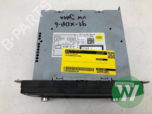Used Radio VW TOURAN (1T3) 1.6 TDI (105 hp) 31319842