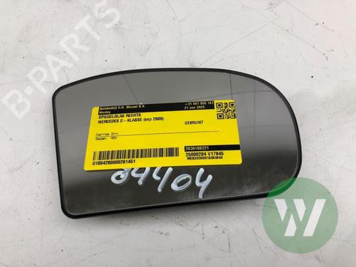 Used Right mirror glass Right mirror glass 36884225 36884225