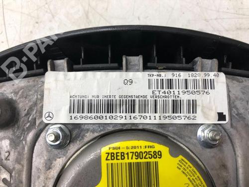 Driver airbag MERCEDES-BENZ A-CLASS (W169) A 150 (169.031, 169.331) | BP11097208C9 