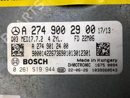Engine control unit (ECU) MERCEDES-BENZ GLE (V167) GLE 350 e 4-matic (167.154) | BP25027883M57 