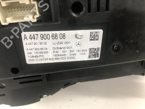 Display monitor MERCEDES-BENZ VITO Van (W447) 111 CDI (447.601, 447.603, 447.605) | BP28121392C48 