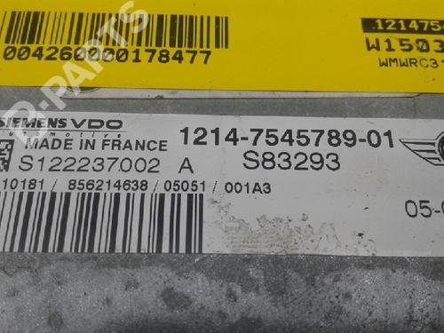 Engine control unit (ECU) MINI MINI (R50, R53) Cooper | BP7033728M57 