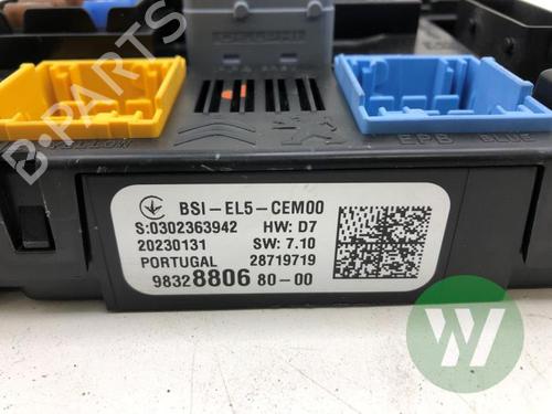 Fuse box OPEL COMBO Box Body/MPV (K9) 1.5 D | BP36884216E1  - Image 5