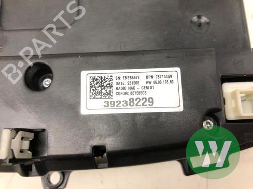 Display monitor OPEL CROSSLAND X / CROSSLAND (P17, P2QO) 1.2 (75) | BP31803958C48