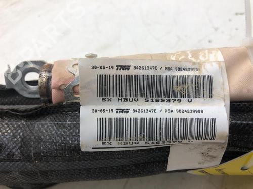Right curtain airbag VAUXHALL GRANDLAND X / GRANDLAND (A18) 1.2 Turbo (75) | BP14575836C12 