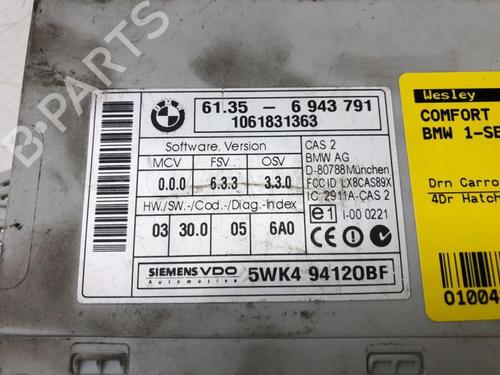 Electronic module BMW 1 (E87) 120 d | BP14578379M83 