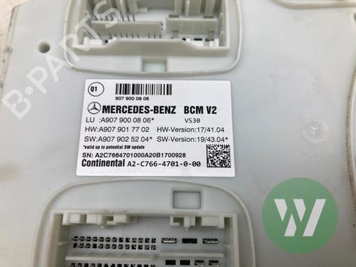 Used Electronic module MERCEDES-BENZ SPRINTER 3,5-t Van (B907, B910) 317 CDI RWD (907.631, 907.633, 907.635, 907.637) (170 hp) 32769679