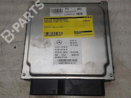 Used Engine control unit (ECU) MERCEDES-BENZ VIANO (W639) CDI 2.2 (639.811, 639.813, 639.815, 639.711, 639.713) (163 hp) 5268740