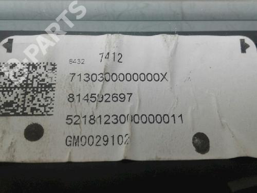 Control unit OPEL INSIGNIA B Sports Tourer (Z18) 1.6 CDTi (35) | BP7795980M11 