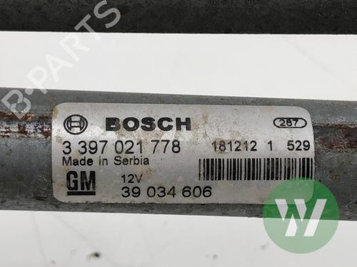 Front wiper motor OPEL ASTRA K (B16) 1.4 Turbo (68) | BP31873892M29 
