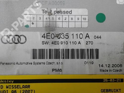 Electronic module AUDI A6 C6 (4F2) 2.0 TDI | BP7194340M83 