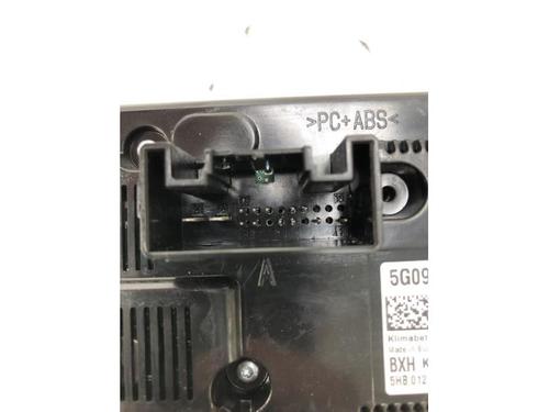 Climate control VW GOLF VII (5G1, BQ1, BE1, BE2) 1.0 TSI | BP17150565I5