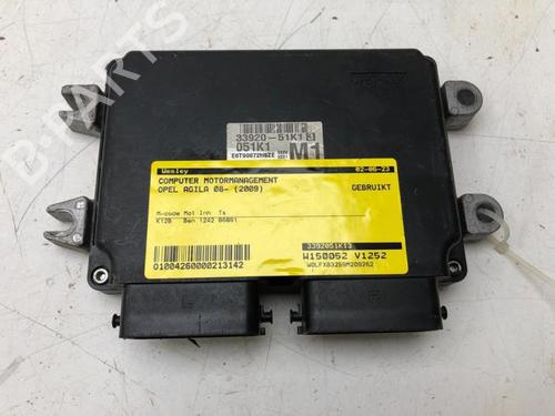 Computer motormanagement OPEL AGILA (B) (H08) 1.2 (F68) (86 hp) 13411236