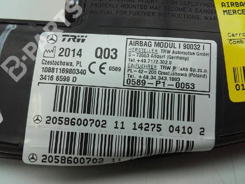 Annen MERCEDES-BENZ C-CLASS T-Model (S205) C 200 BlueTEC / d (205.237) (136 hp) 7068384