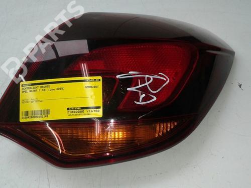 Used Right taillight OPEL ASTRA J (P10) 1.6 CDTi (68) (110 hp) 9092167