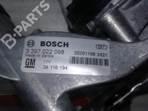 Viskermotor vindrude OPEL ASTRA K Sports Tourer (B16) 1.4 Turbo (35) (145 hp) 9101958