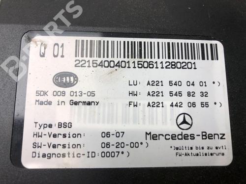 Control unit MERCEDES-BENZ S-CLASS (W221, V221) S 320 CDI (221.022, 221.122) | BP11695777M11 