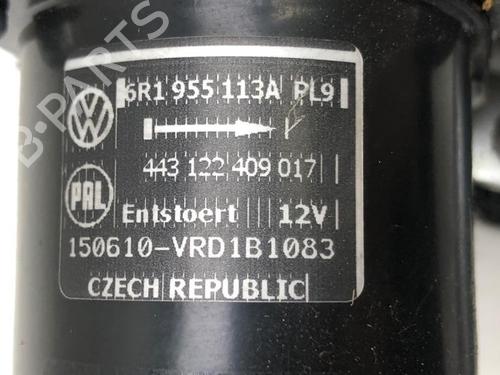 Used Front wiper motor VW POLO V (6R1, 6C1) 1.2 TSI 16V (90 hp) 25478067