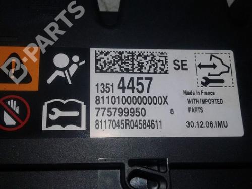 Kollisjonspute styreenhet VAUXHALL ASTRA Mk VII (K) (B16) 1.6 CDTi | BP6013662M53 