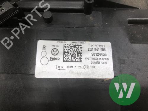Right headlight VW POLO VI (AW1, BZ1, AE1) 1.0 TSI | BP38792128C29  - Image 7