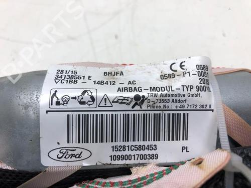Left curtain airbag FORD FIESTA VI (CB1, CCN) 1.25 | BP22365896C11 