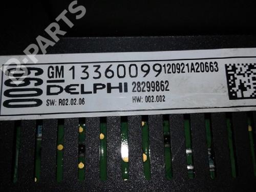 Climate control OPEL MERIVA B MPV (S10) 1.4 (75) | BP6793789I5 