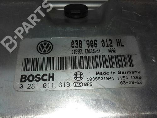 Engine control unit (ECU) VW POLO (9N_, 9A_) 1.9 SDI | BP7033744M57 